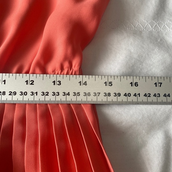 American Eagle Outfitters Pastel‎ Rainbow Sleeveless Pleated Dress Size Medium - Picture 10 of 15